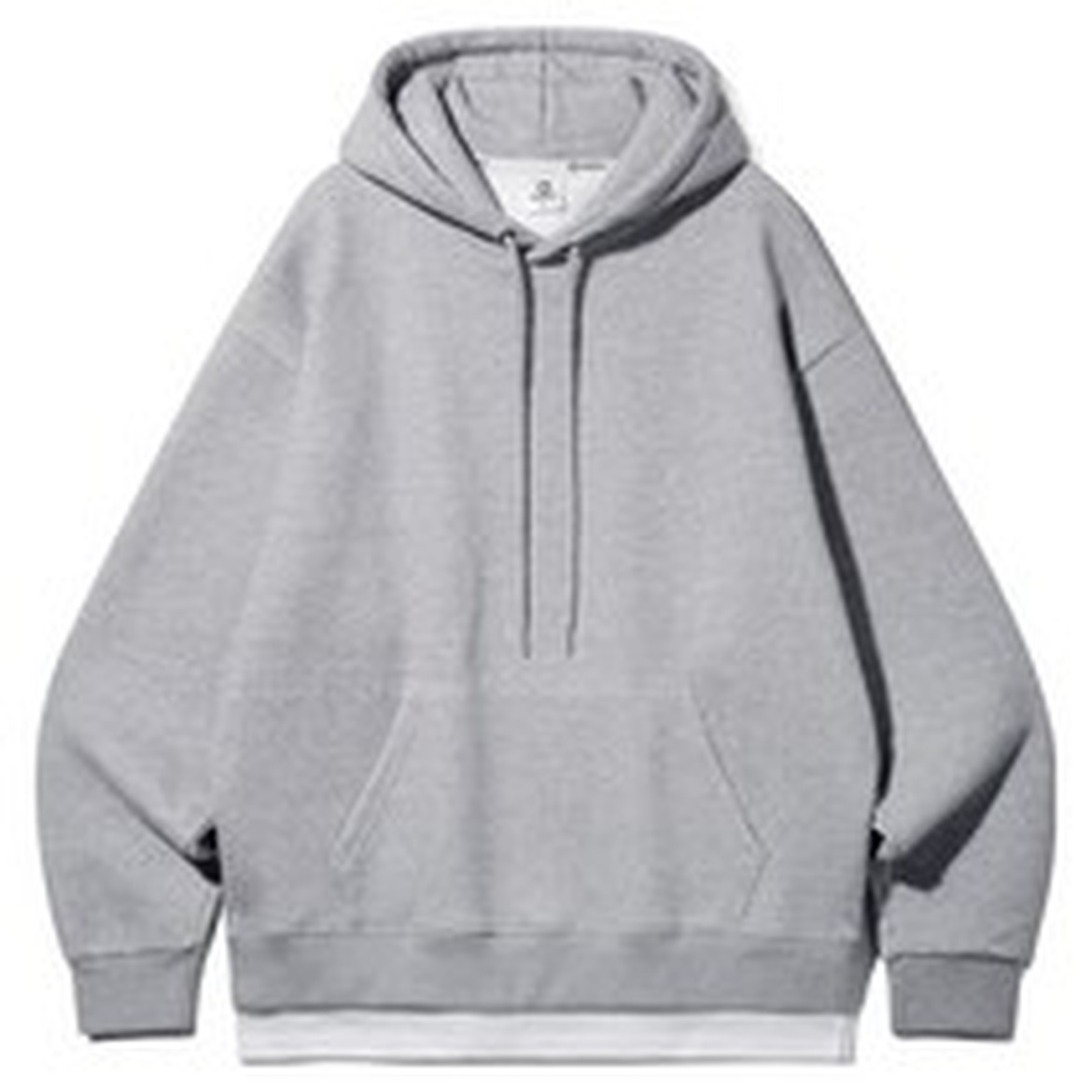 앨빈클로 남녀공용 더블코튼 레이어드 오버핏 후드티의 스타일 변신