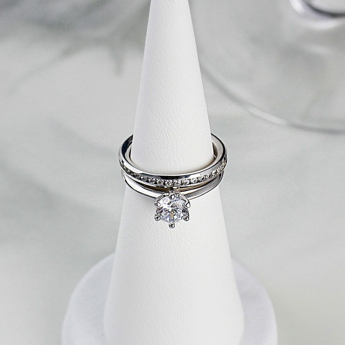 3부 다이아 반지 천연 우신 G Si2 이터니티 프로포즈의 완벽한 선택