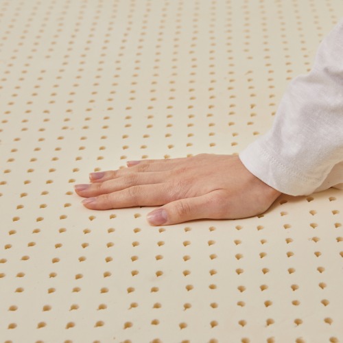 럭스나인 라텍스 토퍼 매트리스 핫앤쿨 퀸 사계절 사용하기 좋은 8cm