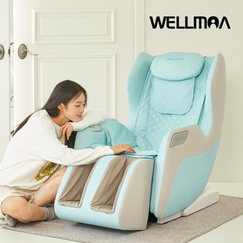 웰모아 안마의자 전신마사지기, 소형 리클라이너로 효율적인 휴식