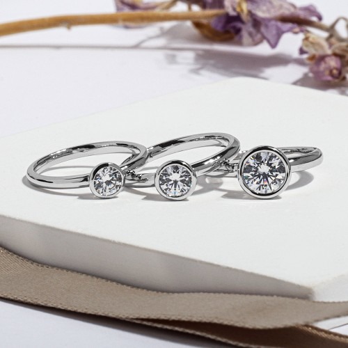 1캐럿 다이아 반지 IGI 인증으로 반짝이는 기념일 선물