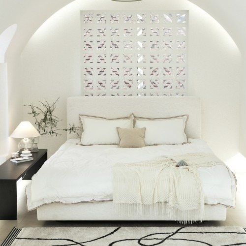 슬립퍼 라인 저상형 패브릭 침대프레임으로 편안한 수면 환경 만들기