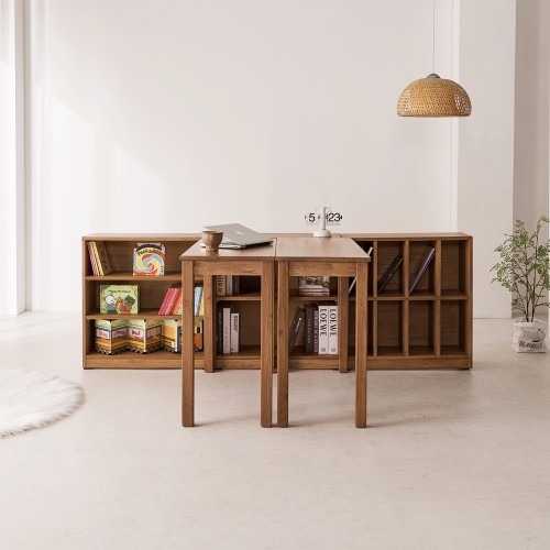 루어스 거실 공부 가족 책상 겸 테이블, 다채로운 활용성을 가진 모듈 서재 세트