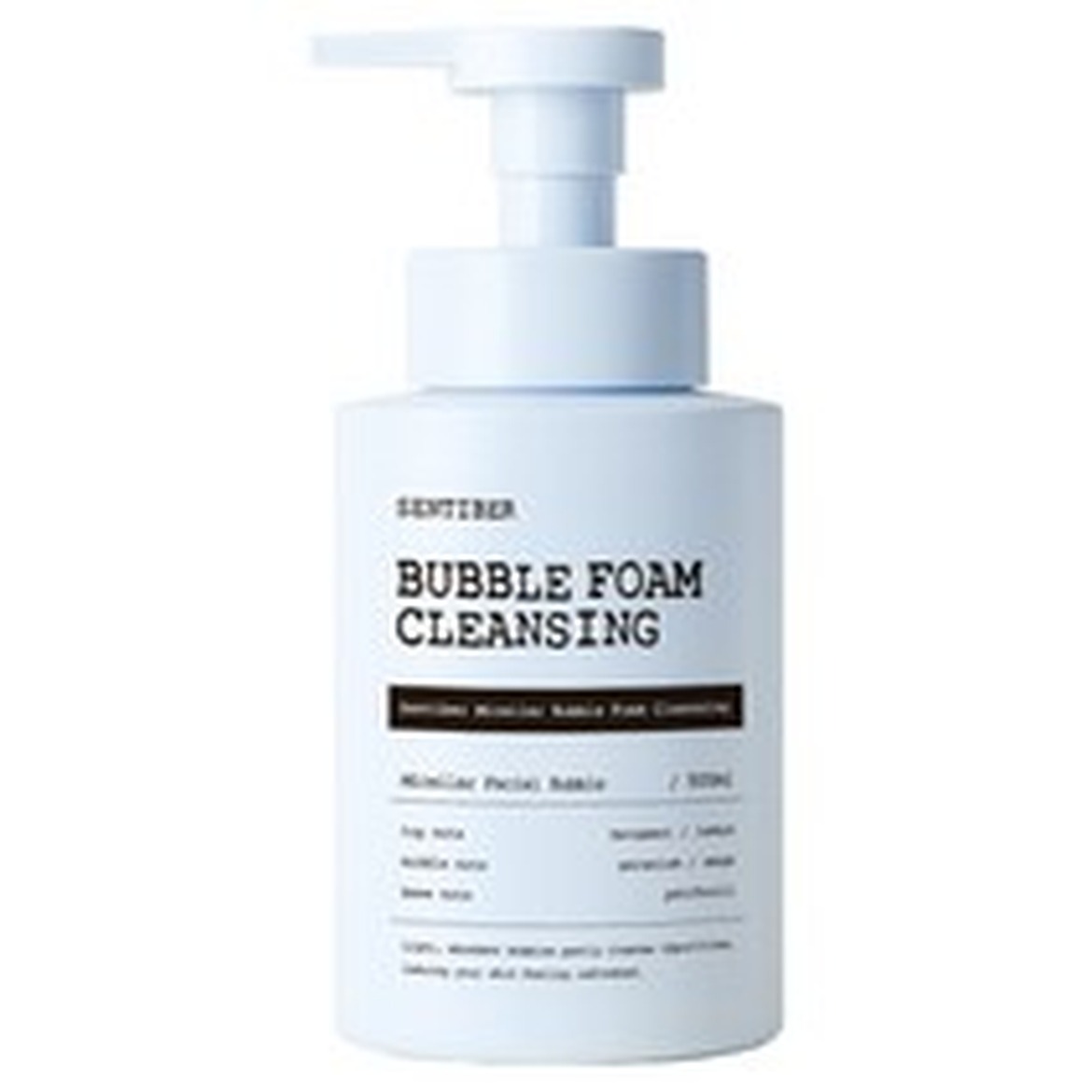 센티베르 미셀라 버블 폼클렌징, 산뜻한 세안의 필수 아이템