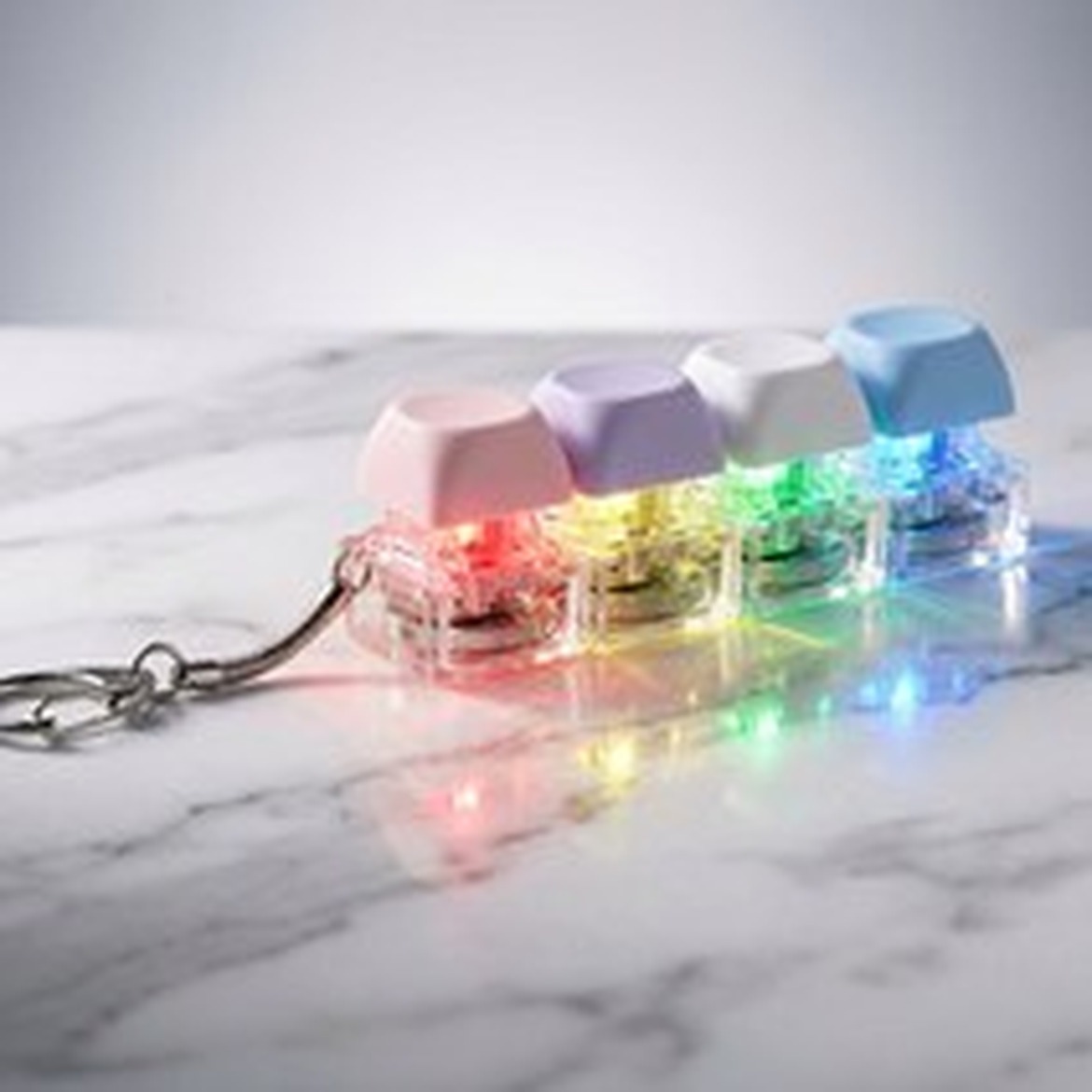 치프몰 조개껍질 열쇠고리, 가벼운 가방고리로 든든하게