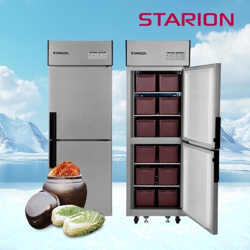 스타리온 업소용 김치냉장고, 대형 K25AI로 손쉬운 보관 해결