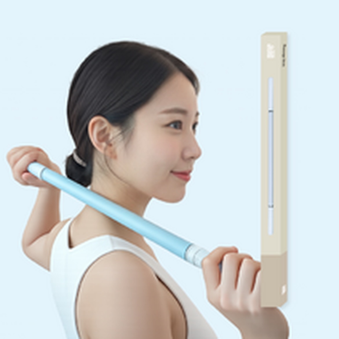 핏룸 프리미엄 바디라인 케어 마사지 스틱, 관리가 쉬운 친구