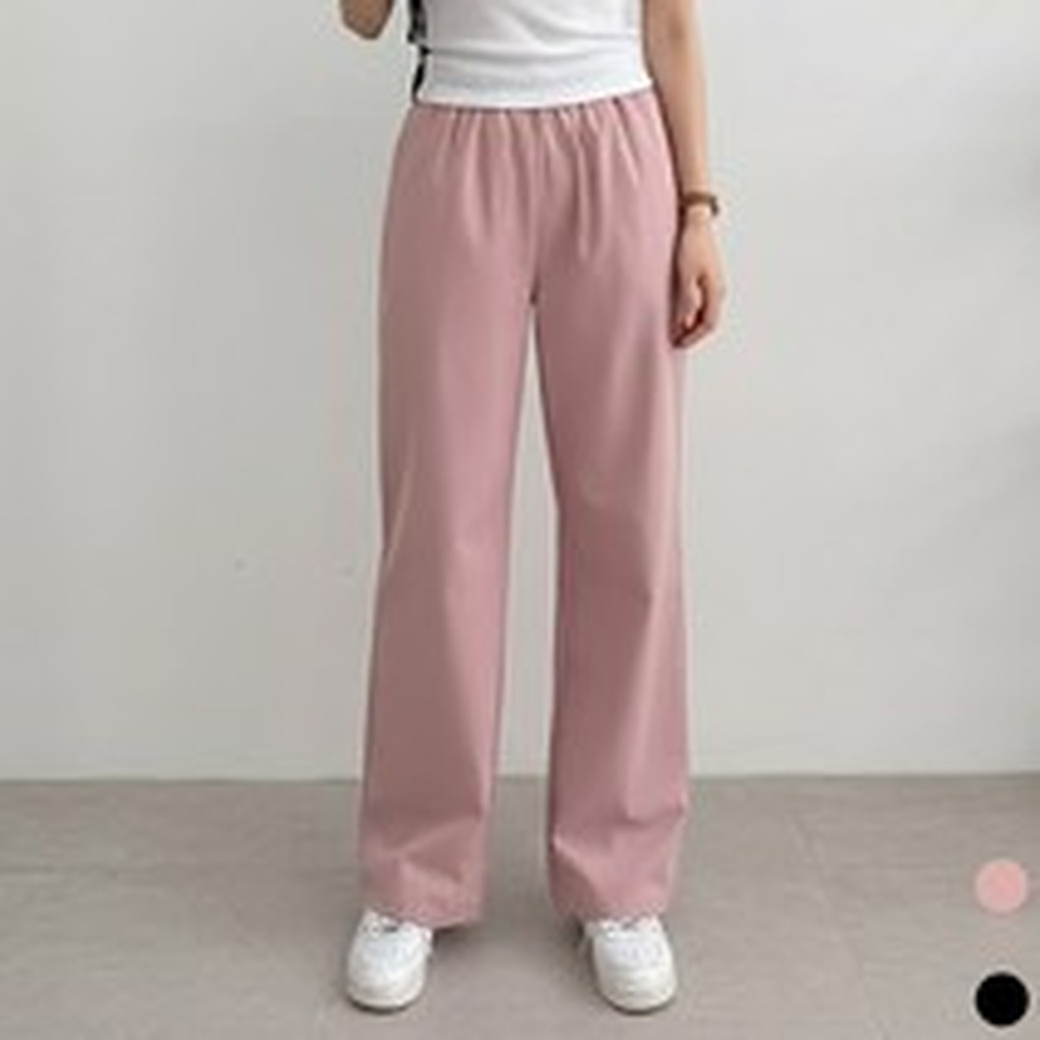 끌로이 바스락 와이드 팬츠로 여름을 즐기다