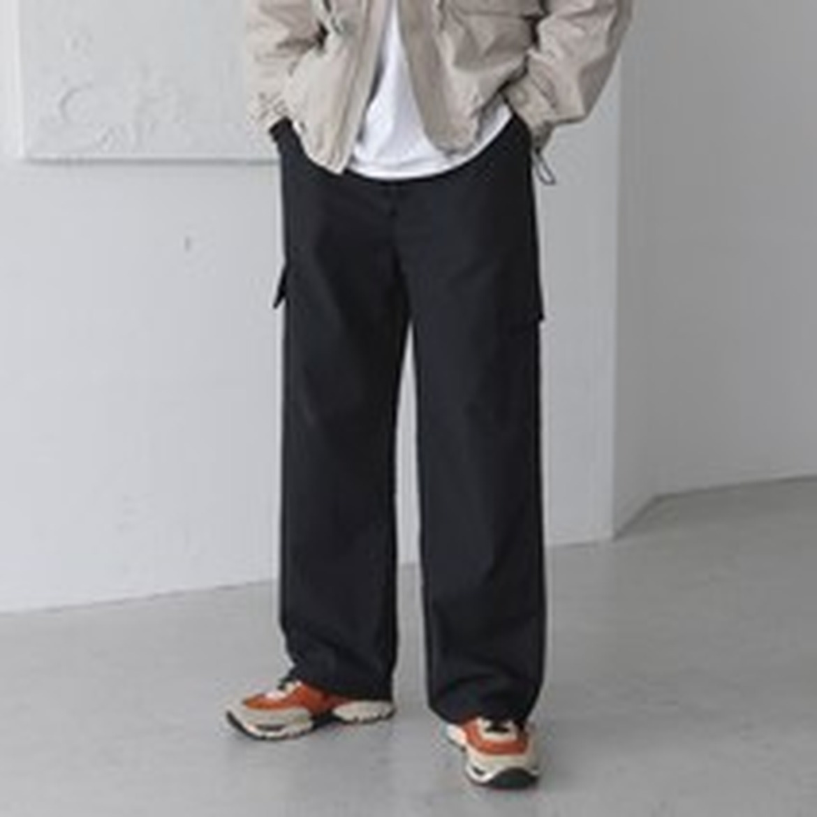 66inch 바스락 와이드 팬츠, 훈련과 휴식의 완벽 조화