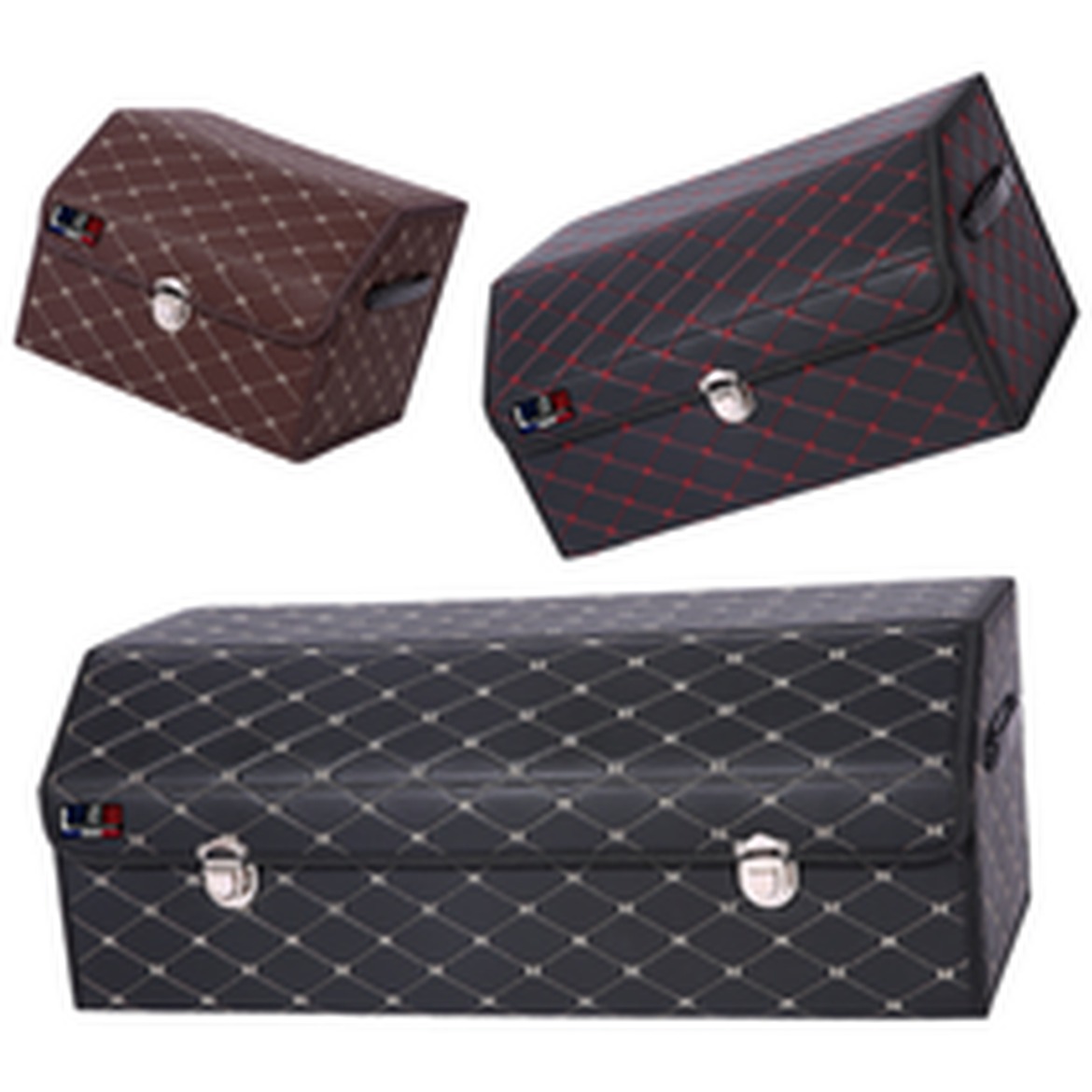 리브위트 자동차 트렁크 정리함 공간 절약형