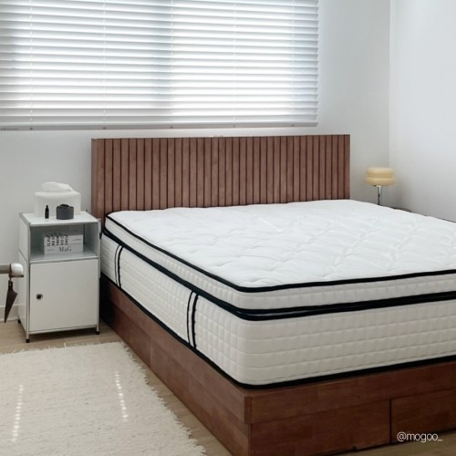 슬립퍼 하이브리드 프레스티지 메모리폼 침대매트리스의 편안함이 운동 후 회복을 돕는다