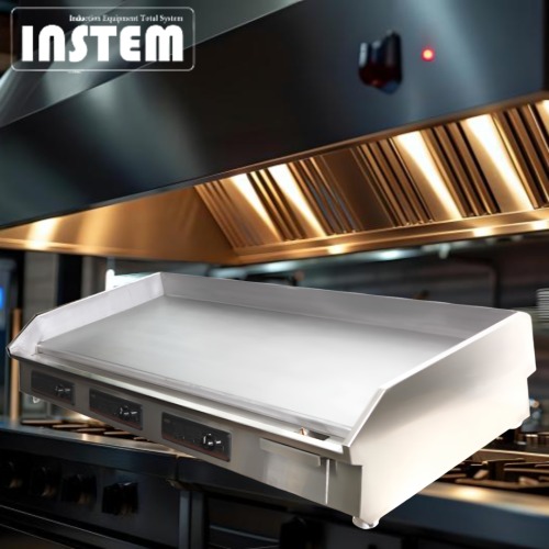 전기그리들 업소용 부침기 인스템 1200 고온 철판으로 완성하는 부침개