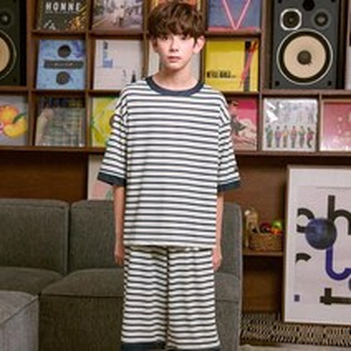 메종마밤 모드 스트라이프 쿨 잠옷으로 여름의 쾌적함 느껴봐요