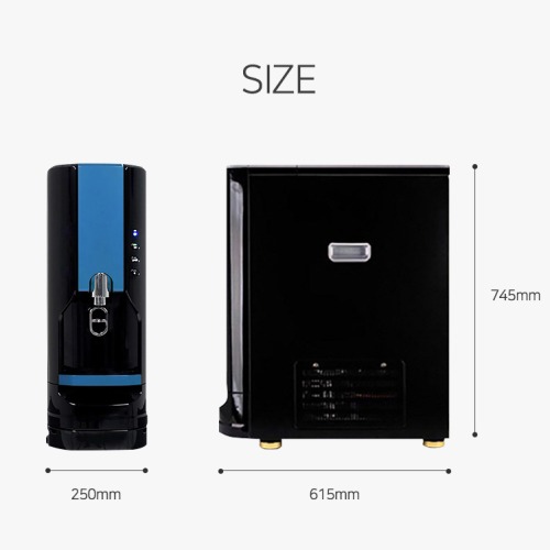 나까조 제빙기 대용량 얼음제조기 효율적인 사무실 필수품
