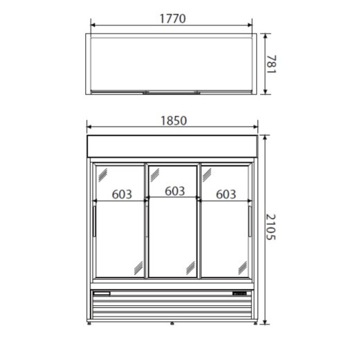 대용량 음료수 냉장쇼케이스로 매장 공간 최적화