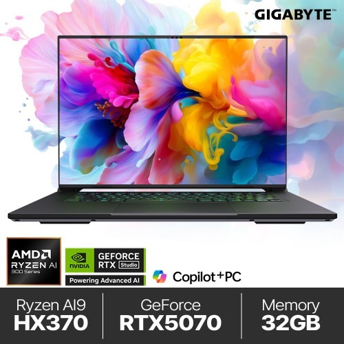 GIGABYTE AERO X16 2WHA3KRC64D로 편리한 작업 환경 만들기