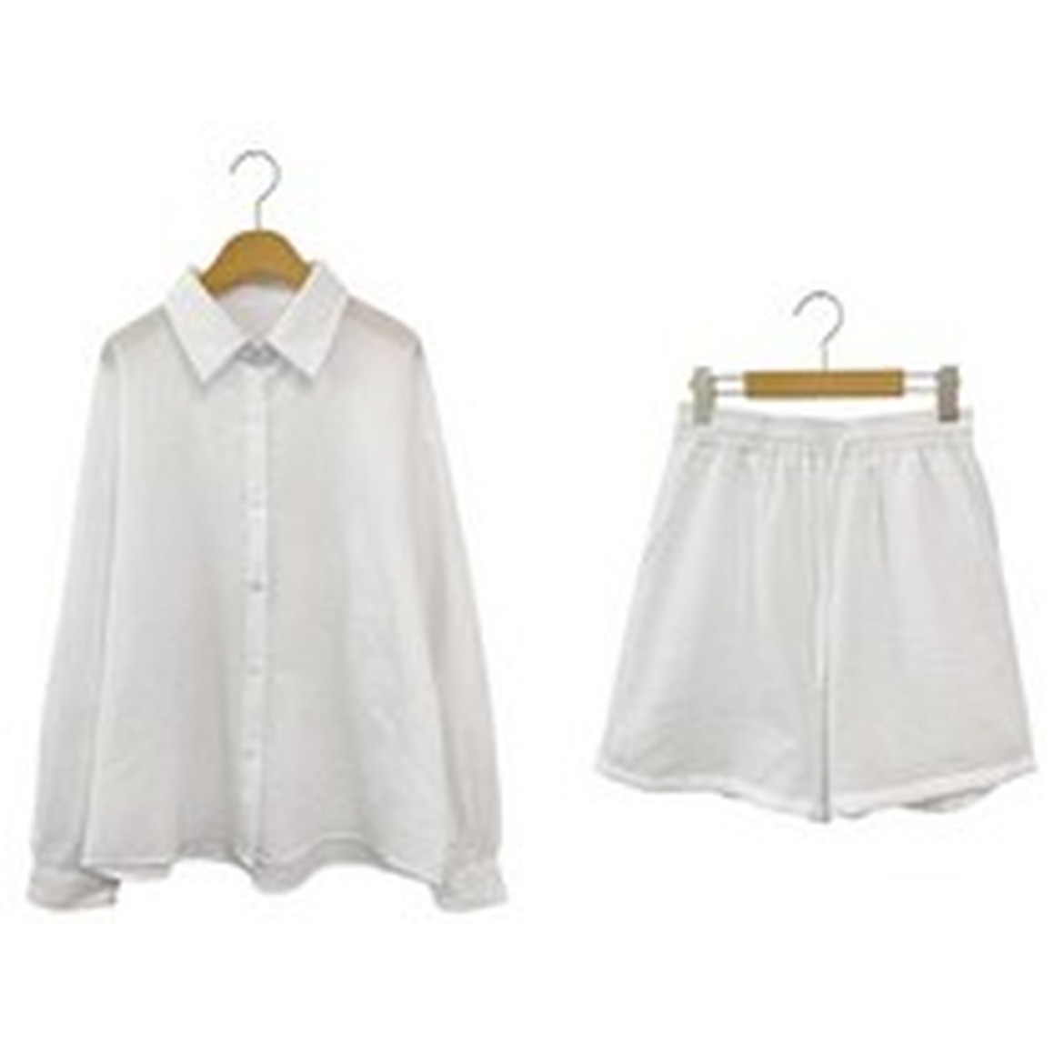 린다샵 실바토 스트라이프 반바지와 셔츠 세트, 여름에 딱인 조합