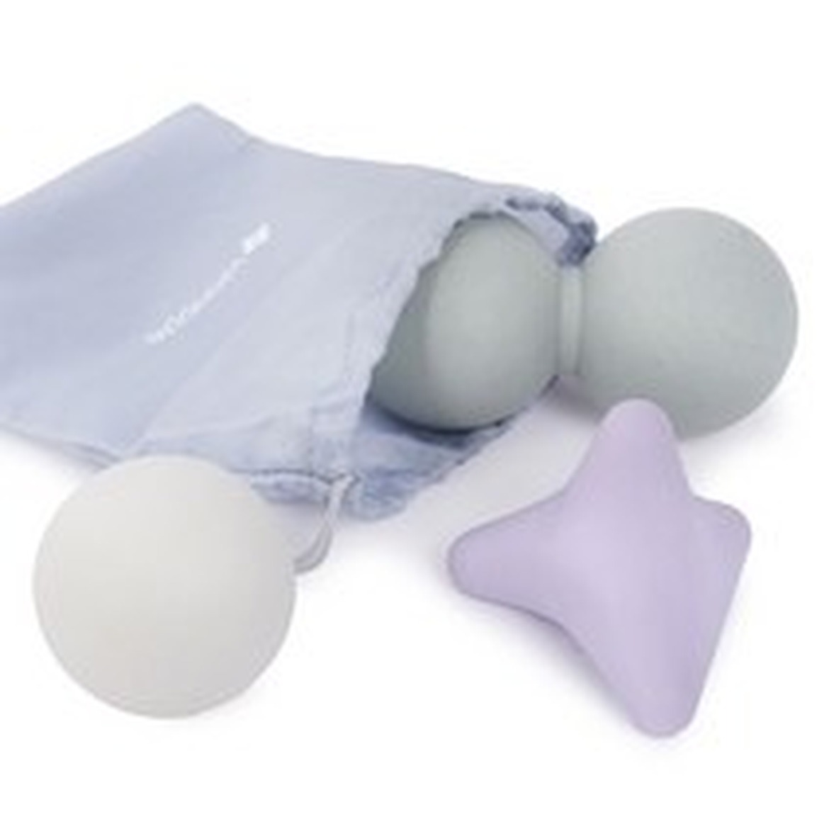 라라애플 마사지 지압볼 3종 혼합색상 세트로 피로 회복