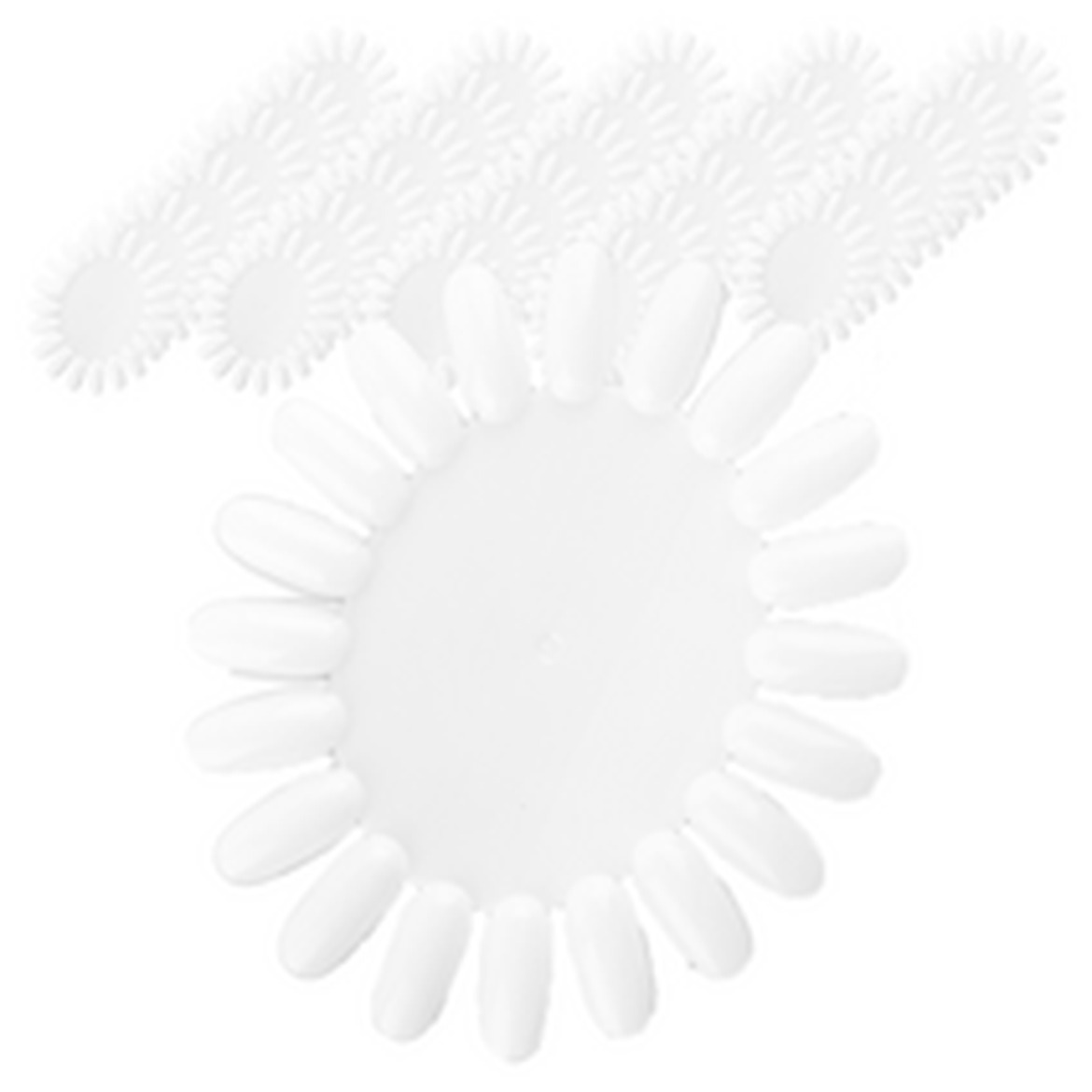 엘비아 타원형 컬러 차트 클리어한 색상 선택