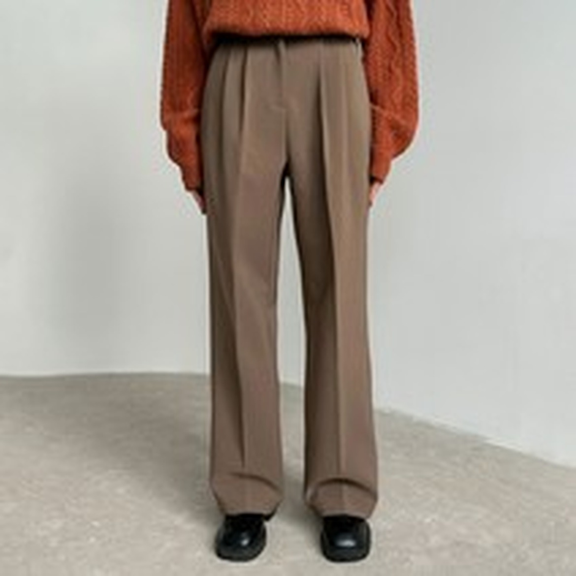 제로 루즈핏 기모 와이드 바지, 생각보다 편안했던형