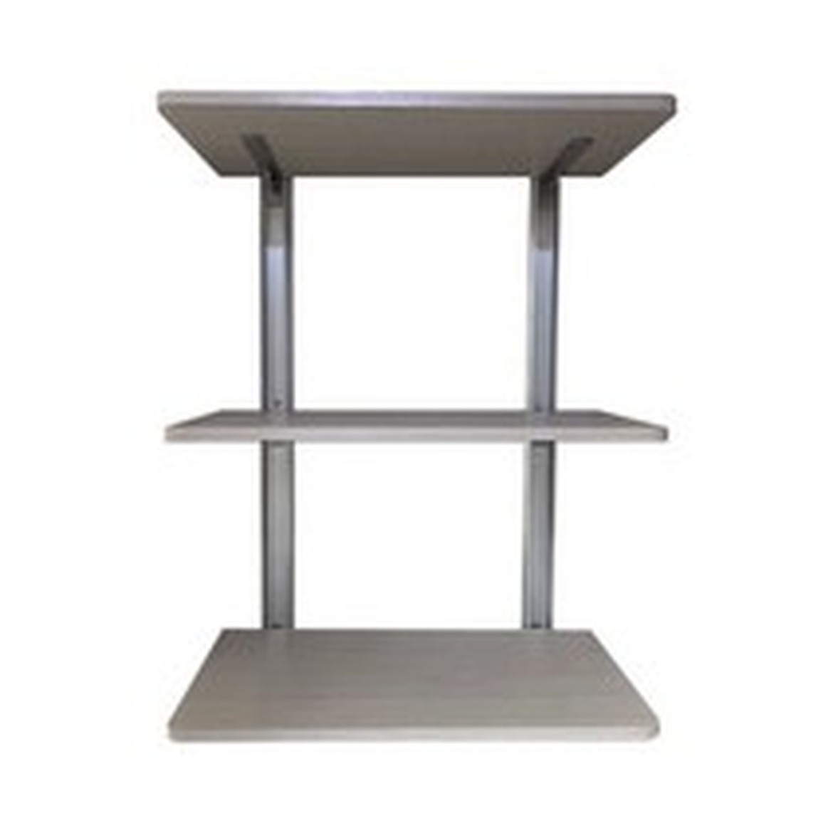 시스템 3단 선반, 깔끔한 화이트로 공간 효율성 UP