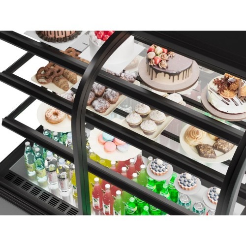 제과점 케이크쇼케이스 1200 카페 베이커리 앞문형 4단 매력적인 디자인