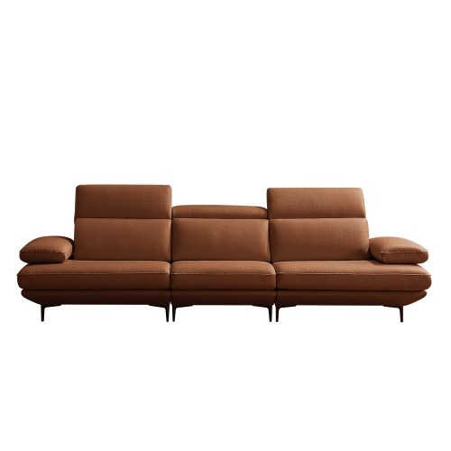 쉐우드가구 모담 이태리 천연통가죽 팔걸이 스윙 소파 크림, 아늑한 공간을 만들어주는 편안함