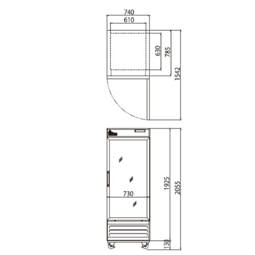 업소용 쇼케이스냉장고로 카페 분위기 살리기