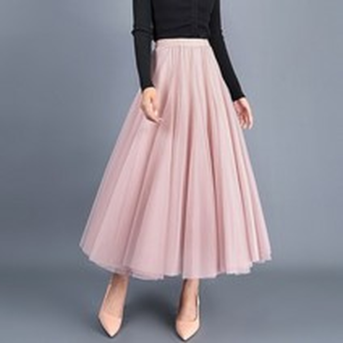 메이첼 포히 캐주얼 플리츠 스커트, 편안한 일상 속 스타일 그 자체