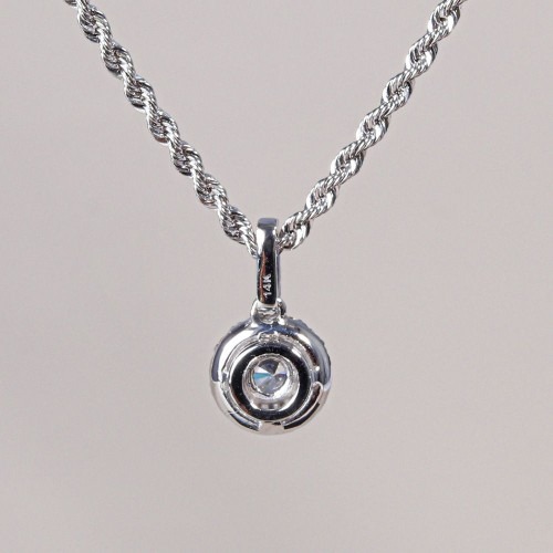 특별한 순간을 빛내는 5부 천연 다이아 목걸이 현대 우신 플로르