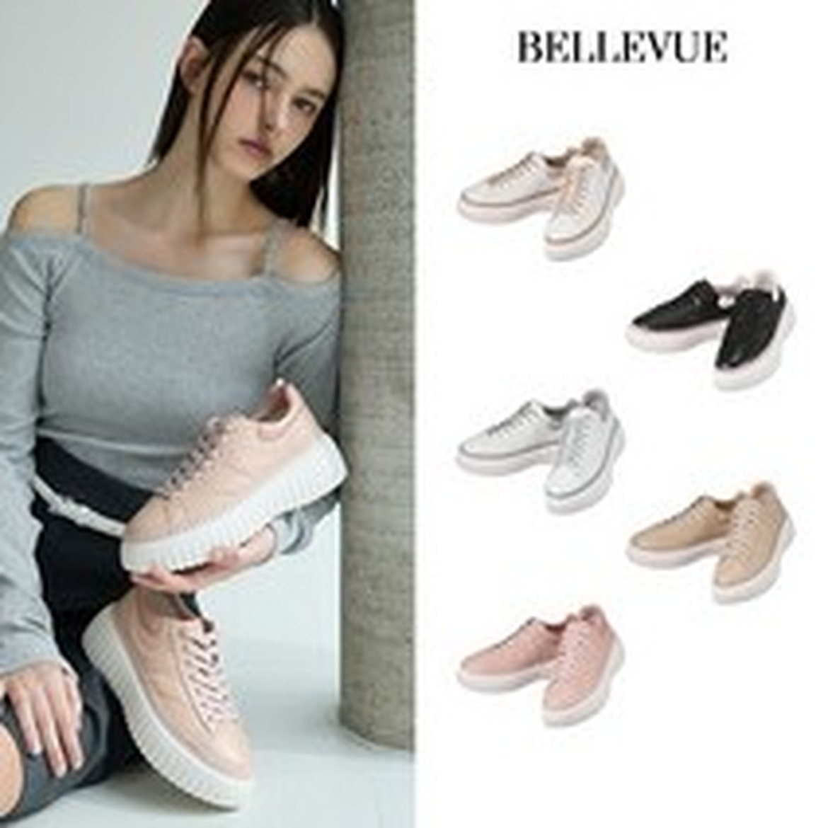 이태리 레더 에스파드류 스니커즈, 세련미가 돋보이는 선택