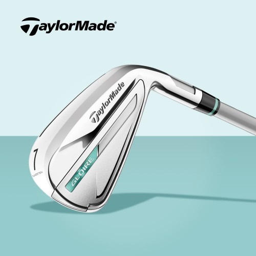 테일러메이드 25 ALL NEW 스텔스 글로리 여성 아이언세트, 부드러운 타구감으로 자신감을 더하다