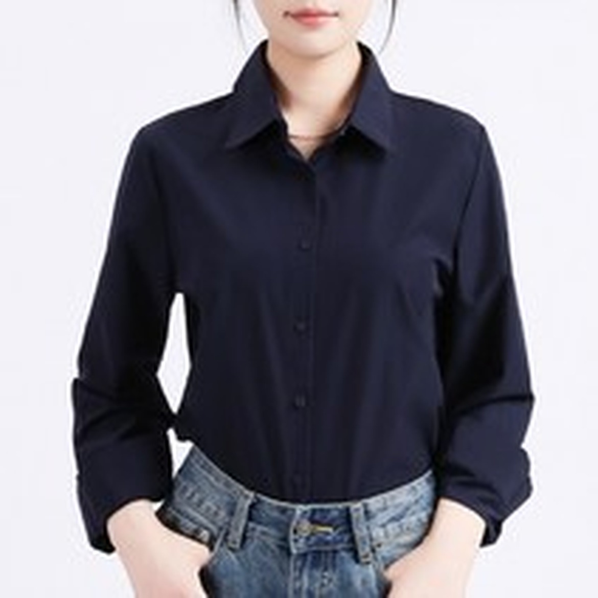 NC불광점 예작 면혼방 네이비로 봄맞이 스타일 완성하기