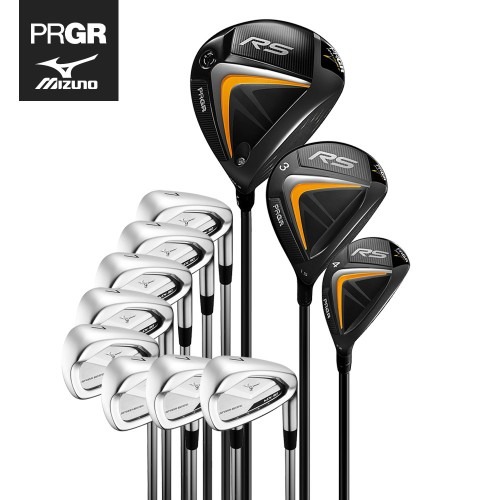 PRGR RS 저스트 남성 스틸 조합 풀세트로 편안한 필드 경험하기