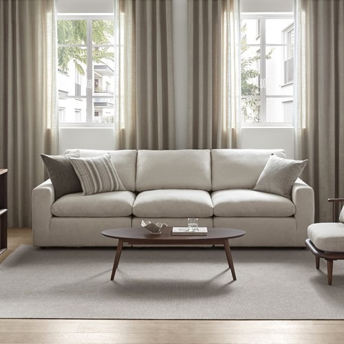 까사미아 캄포 미니 스툴미포함, 아이보리, 공간 절약형