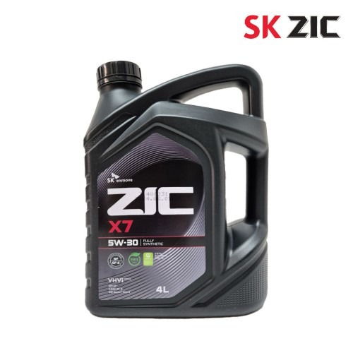 ZIC X7 지크 5W30 가솔린 엔진오일 사용법과 장점 정리