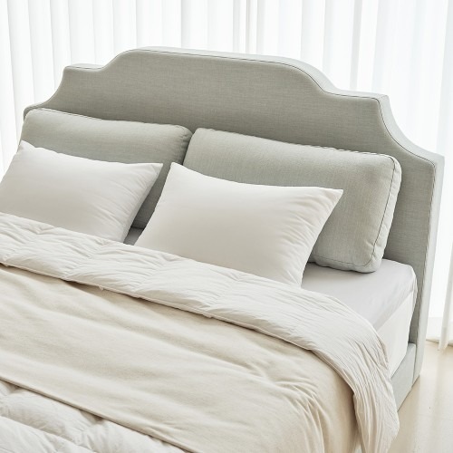 슬립퍼 엘리쉬 평상형 호텔 패브릭 침대 프레임 LK 라지킹 사이즈 침대 후기 | 안전하고 위생적인 숙면 환경