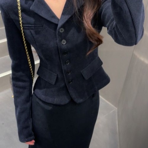 트위드자켓과 롱스커트 후기 | 스타일리시한 하객룩과 데이트룩 완벽 조합