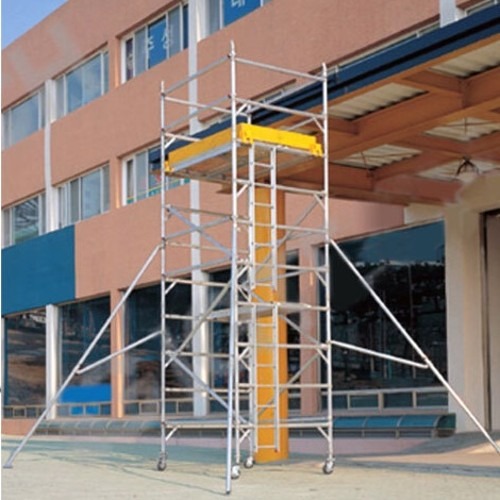 이동식 고소작업대 2단 세트 | 효율적인 고소작업에 최적화된 장비