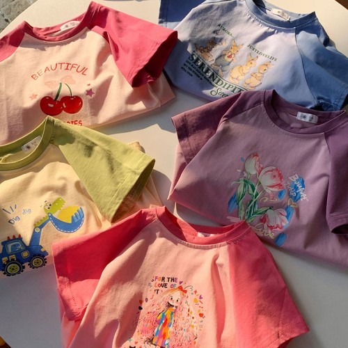 반팔티셔츠 유아 키즈 어린이 반팔티 | 편안한 착용감과 다양한 디자인