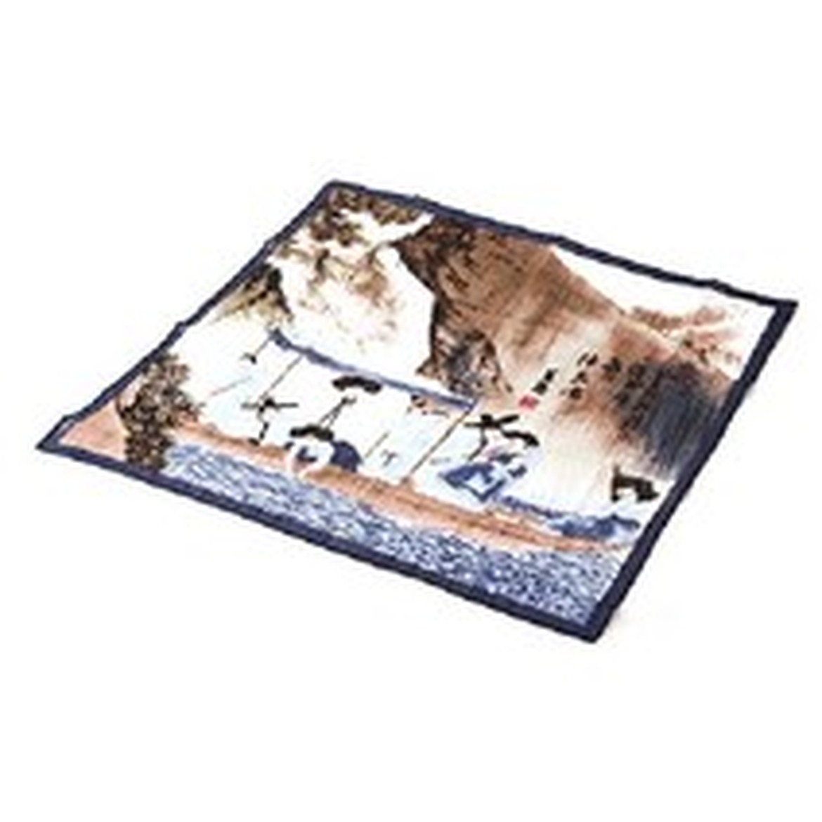 신윤복 주유청강 디자인 손수건 사용해보니