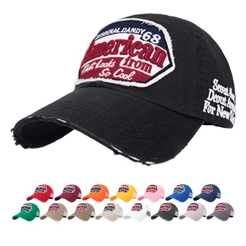아메리칸 자수 빈티지 패션 야구 볼캡 | 스타일과 활용성