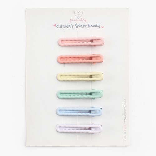 팜트리 물결 헤어핀세트 유아헤어핀 | 내구성 높은 디자인과 편리한 사용