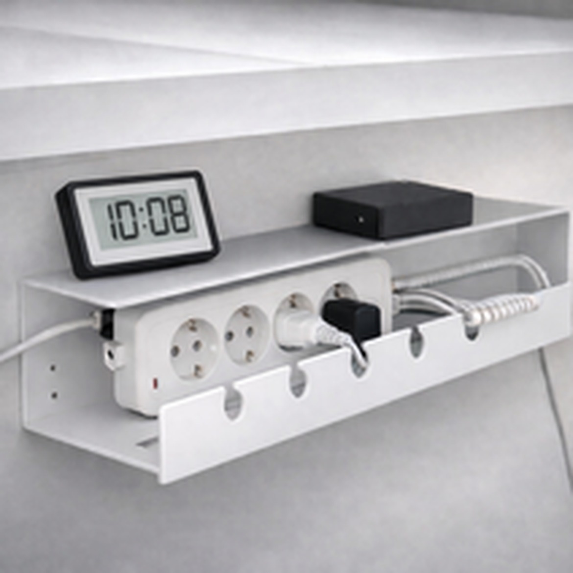 레프유 무타공 선정리 멀티탭 거치대 사용 후기