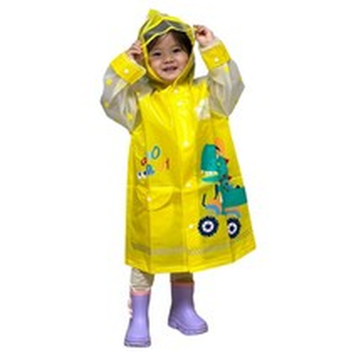 바브레 아동용 캐릭터 레인코트, 편안한 착용감과 실용성