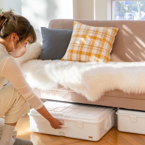 블랑 캐리어형 의류보관함 이불 정리 가방 활용 팁