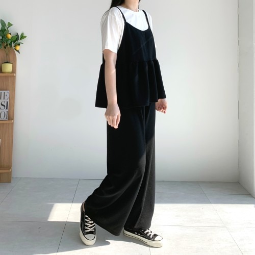 빅사이즈투피스 투피스셋업 활용도 높은 꾸안꾸세트