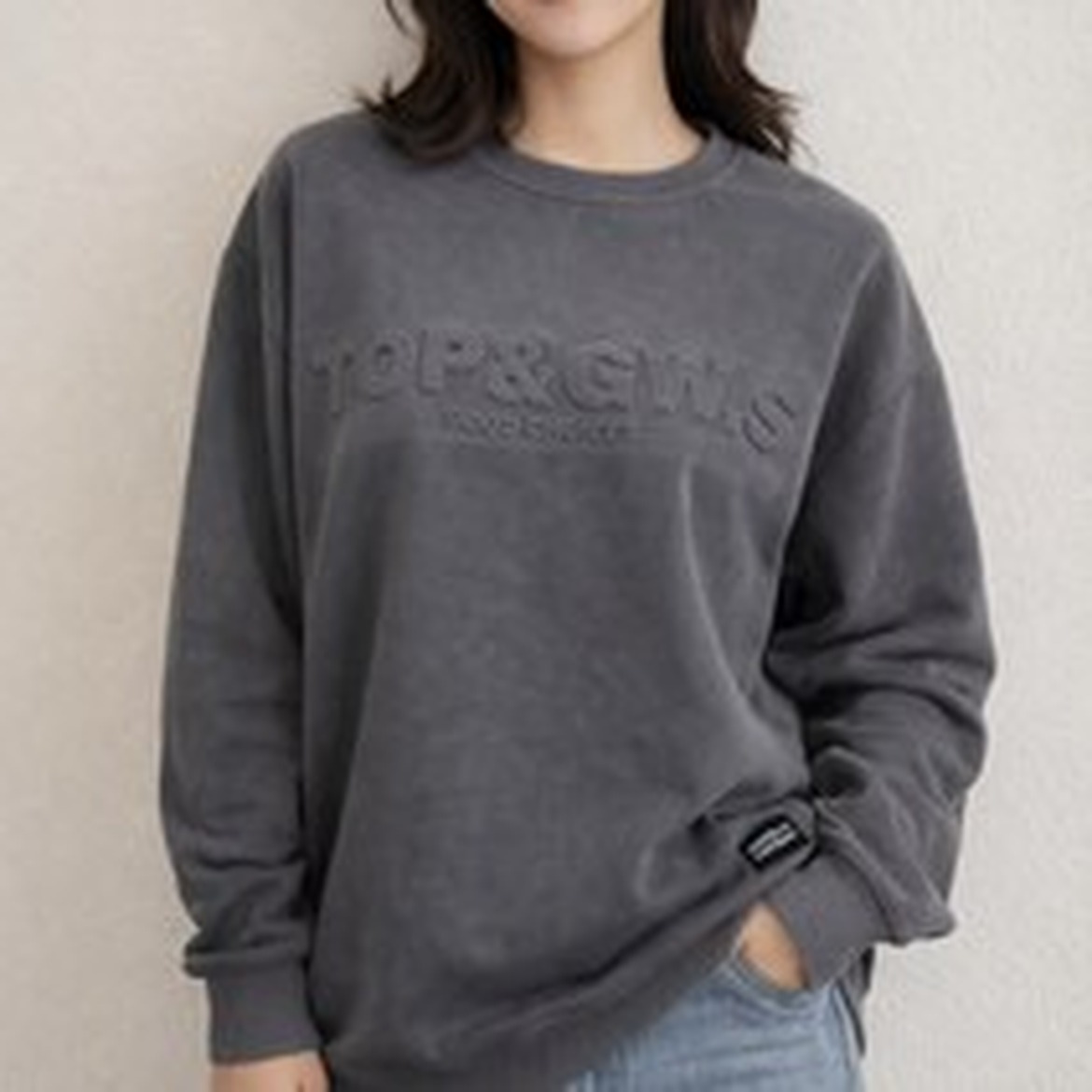 여성용 루즈핏 맨투맨 티셔츠, 내 스타일이 된 이유