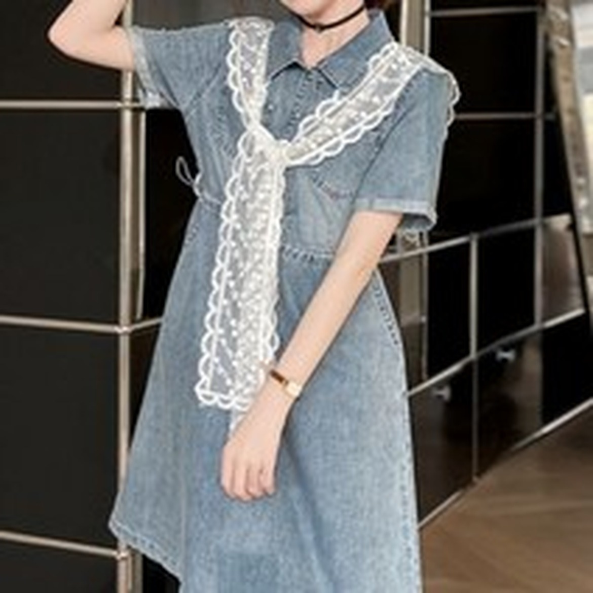 Toruva아동 캐주얼 청바지 원피스 스타일 조합 사용 후기