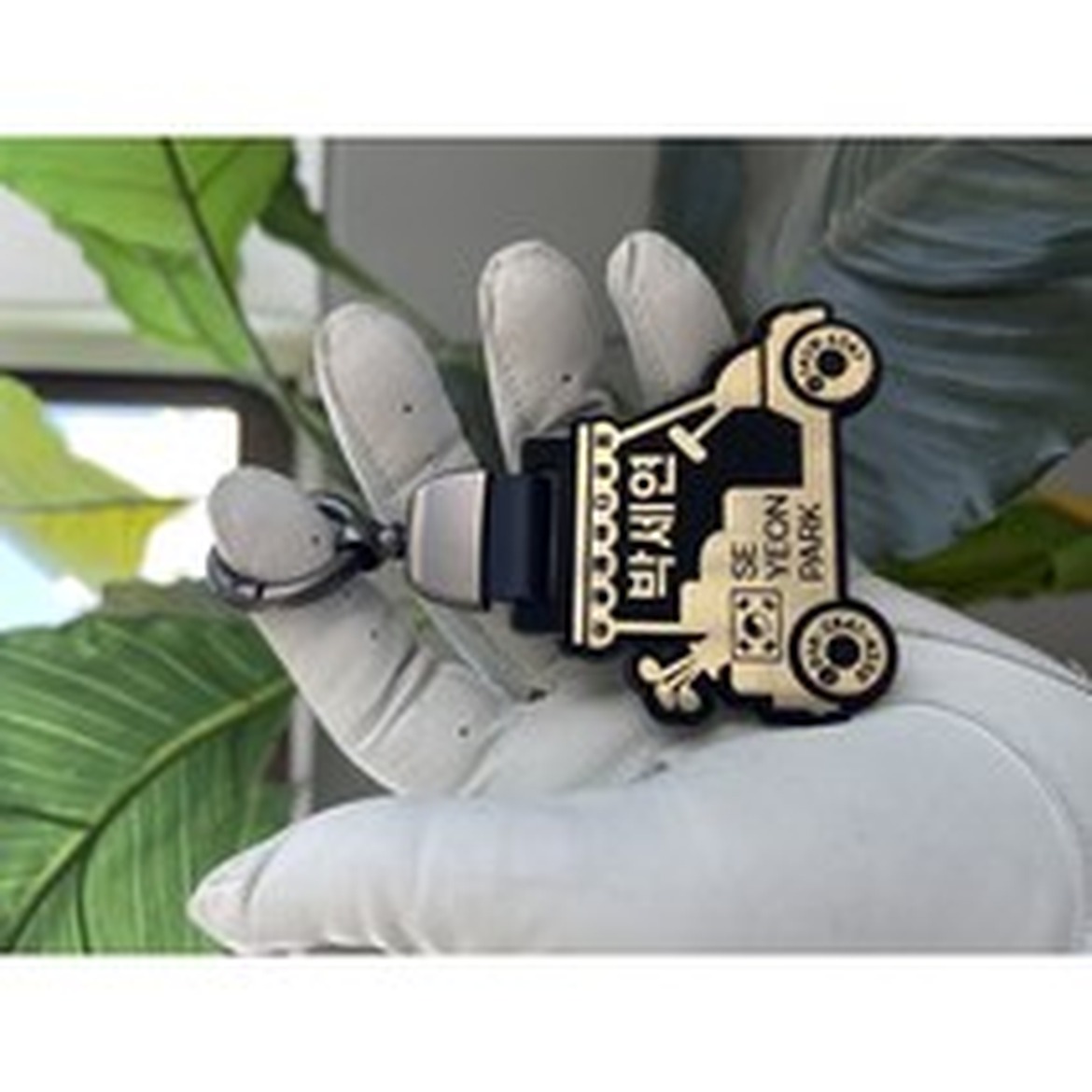 주문제작 카트 디자인 골프 네임택으로 더욱 스타일리시하게